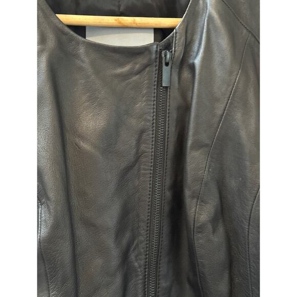 Women’s Classiques Entrier Leather Jacket Size L - Picture 5 of 8